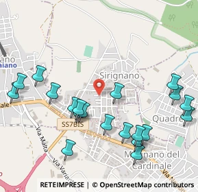 Mappa Via Giuseppe Garibaldi, 83020 Sirignano AV, Italia (0.6345)