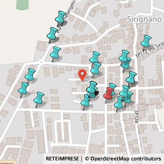 Mappa Via Giuseppe Garibaldi, 83020 Sirignano AV, Italia (0.14138)
