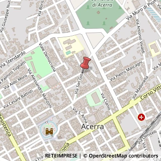 Mappa Via San Gioacchino, 54, 80011 Acerra, Napoli (Campania)