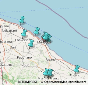 Mappa Largo San Veneziani, 70043 Monopoli BA, Italia (13.88615)