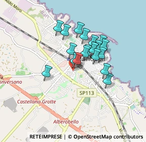 Mappa Via Giovanni Bellini, 70043 Monopoli BA, Italia (0.6955)