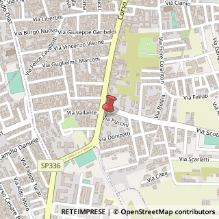Mappa Via Giacomo Puccini, 5, 80023 Caivano, Napoli (Campania)