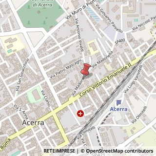 Mappa Via Madonnella, 6, 80011 Acerra, Napoli (Campania)