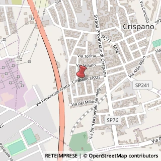Mappa Strada Provinciale Fratta - Crispano, 53, 80020 Crispano, Napoli (Campania)