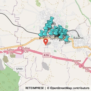 Mappa Via Santa Croce zona industriale Avella-Sperone, 83021 Avella AV, Italia (0.7275)