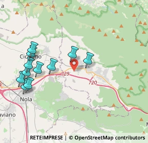 Mappa Via Santa Croce zona industriale Avella-Sperone, 83021 Avella AV, Italia (4.52364)
