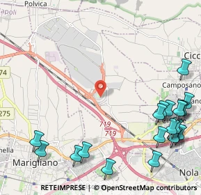 Mappa Via Boscofangone C.C: Vulcano Buono ingresso CAPRI, 80035 Nola NA, Italia (3.32)