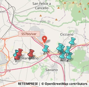 Mappa Via Boscofangone C.C: Vulcano Buono ingresso CAPRI, 80035 Nola NA, Italia (4.72615)