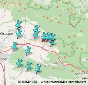 Mappa Via Galileo, 83022 Baiano AV, Italia (3.73308)