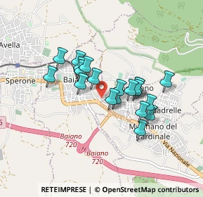 Mappa Via Galileo, 83022 Baiano AV, Italia (0.7205)