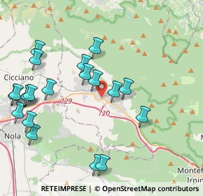 Mappa Via Viviani, 83022 Baiano AV, Italia (5.016)