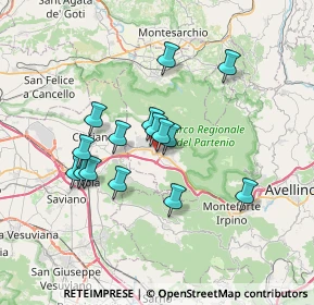 Mappa Via Viviani, 83022 Baiano AV, Italia (6.31867)