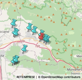 Mappa Via Pietro Fiordelisi, 83020 Sirignano AV, Italia (4.04)