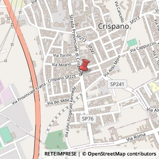 Mappa Via Provinciale Fratta Crispano, 1, 80020 Crispano, Napoli (Campania)