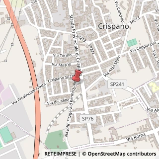Mappa Via Kennedy, 10, 80020 Crispano NA, Italia, 80020 Crispano, Napoli (Campania)