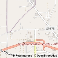 Map Giugliano in Campania