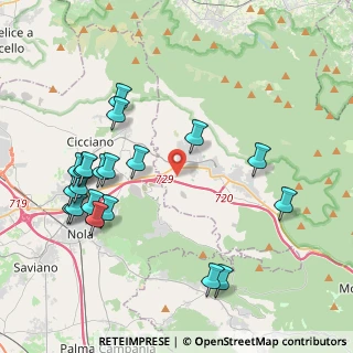 Mappa Via Calcara di Visciano, 83021 Avella AV, Italia (4.9295)