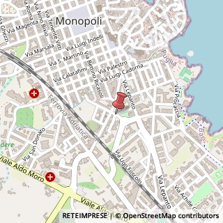 Mappa Via Giambattista Vico, 21, 70043 Monopoli, Bari (Puglia)