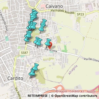 Mappa Via Minghetti, 80023 Caivano NA, Italia (0.5995)
