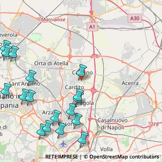 Mappa Via Minghetti, 80023 Caivano NA, Italia (6.40412)