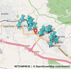 Mappa Via Libertà, 83022 Baiano AV, Italia (0.747)