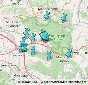 Mappa Via Libertà, 83022 Baiano AV, Italia (6.38133)