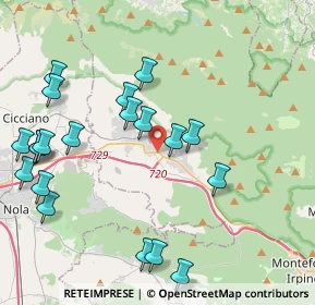 Mappa Via Libertà, 83022 Baiano AV, Italia (5.0985)
