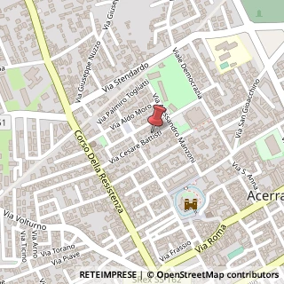 Mappa Via Cesare Battisti, 18/A, 80011 Acerra, Napoli (Campania)