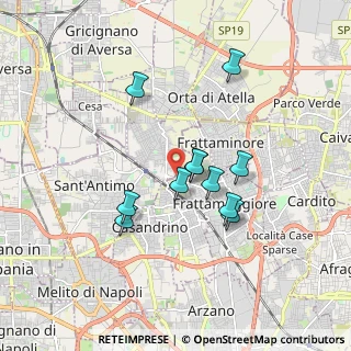 Mappa SP Frattamaggiore Sant’Arpino, 81030 Sant'Arpino CE, Italia (1.56273)