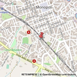 Mappa Via Guglielmo Oberdan, 20, 70043 Monopoli, Bari (Puglia)