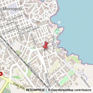 Mappa Via Vecchia San Francesco da Paola, 26, 70043 Monopoli, Bari (Puglia)