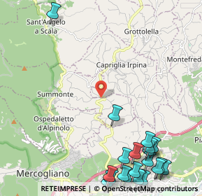 Mappa Via Campo Maio, 83010 Capriglia irpina AV, Italia (3.522)