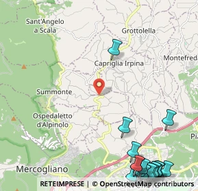 Mappa Via Campo Maio, 83010 Capriglia irpina AV, Italia (3.8435)