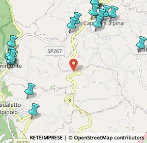 Mappa Via Campo Maio, 83010 Capriglia irpina AV, Italia (1.6865)