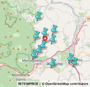 Mappa Via Campo Maio, 83010 Capriglia irpina AV, Italia (3.25455)