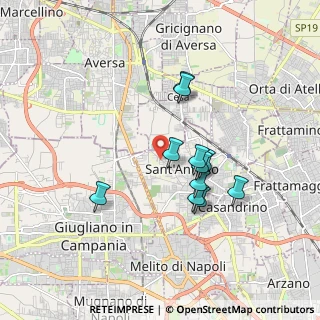 Mappa Via dei Glicini, 80029 Sant'Antimo NA, Italia (1.58818)