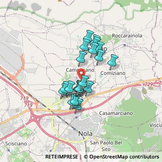 Mappa Via Salvo D'Acquisto, 80030 Camposano NA, Italia (1.3925)