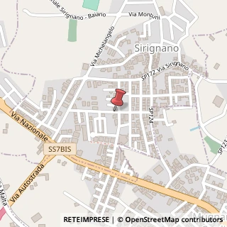 Mappa Via C. Fiordelisi, 42, 83020 Sirignano, Avellino (Campania)