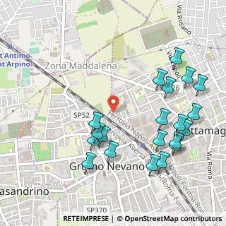 Mappa Via G. Filangi P, 80028 Grumo Nevano NA, Italia (0.6285)