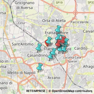 Mappa Via G. Filangi P, 80028 Grumo Nevano NA, Italia (1.28867)