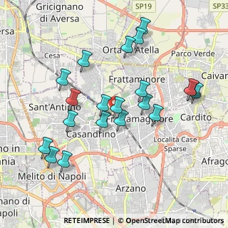 Mappa Via G. Filangi P, 80028 Grumo Nevano NA, Italia (2.1175)
