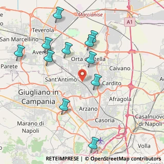 Mappa Via G. Filangi P, 80028 Grumo Nevano NA, Italia (4.66545)