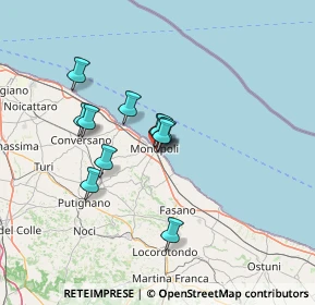 Mappa Strada Privata Ludovico Ariosto, 70043 Monopoli BA, Italia (10.89182)