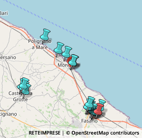 Mappa Strada Privata Ludovico Ariosto, 70043 Monopoli BA, Italia (10.179)
