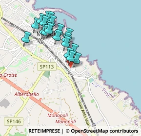 Mappa Strada Privata Ludovico Ariosto, 70043 Monopoli BA, Italia (0.9515)