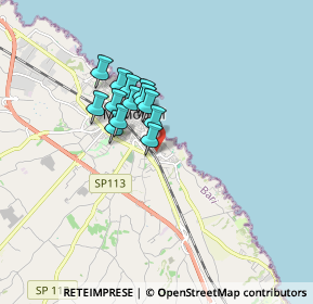 Mappa Strada Privata Ludovico Ariosto, 70043 Monopoli BA, Italia (1.24154)
