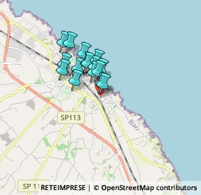 Mappa Strada Privata Ludovico Ariosto, 70043 Monopoli BA, Italia (1.20688)