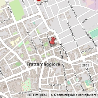 Mappa Via Atellana, 30, 80027 Frattamaggiore, Napoli (Campania)