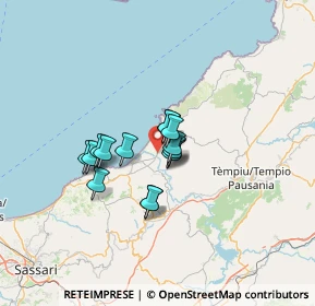 Mappa SP90, 07030 Valledoria SS, Italia (8.948)