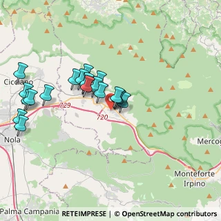Mappa Via Democrazia, 83027 Mugnano del Cardinale AV, Italia (3.801)
